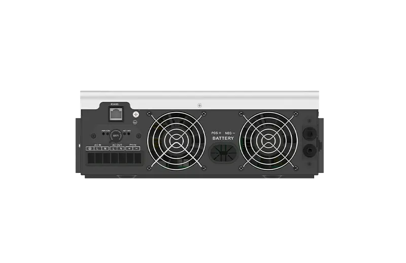 inversor solar con generador y entrada solar