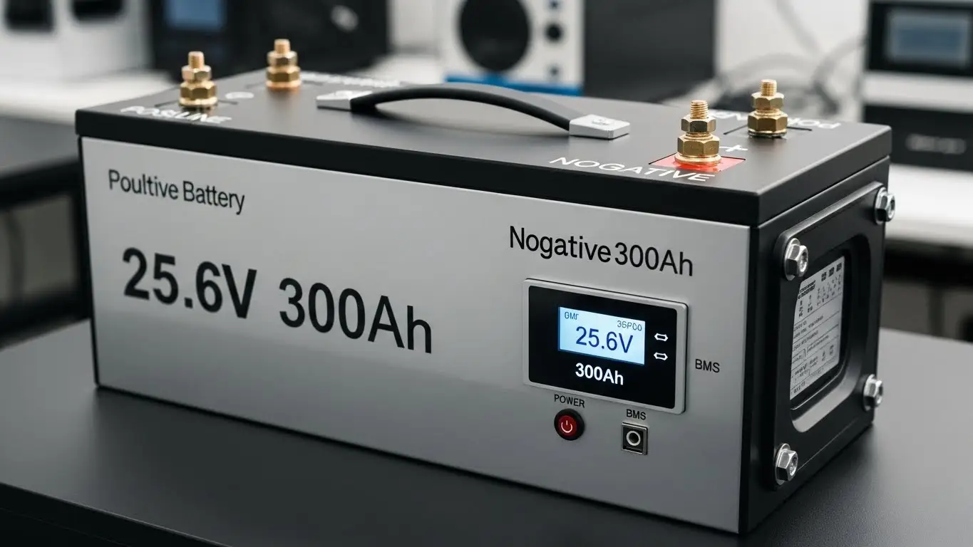 25.6Batería V de 300ah LifePO4