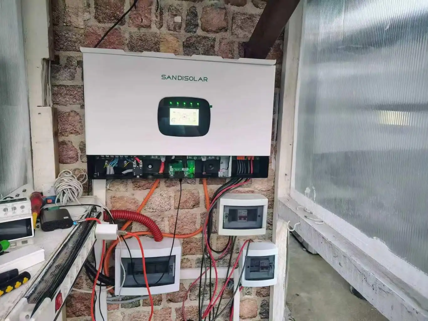 Sistema de energía solar fuera de red